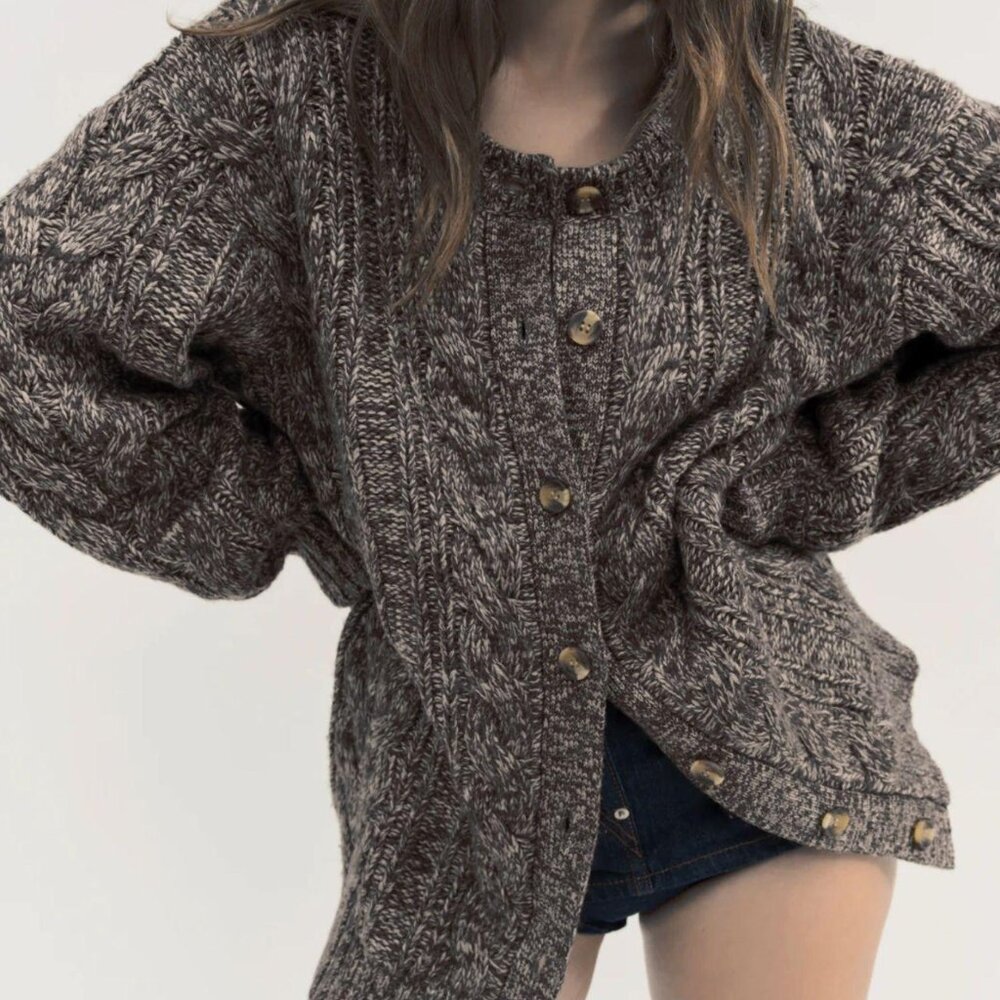 For Love and Lemons Oversized Cardigan